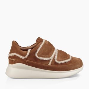 UGG Ashby Spill Seam Trainer Shoes in Chestnut